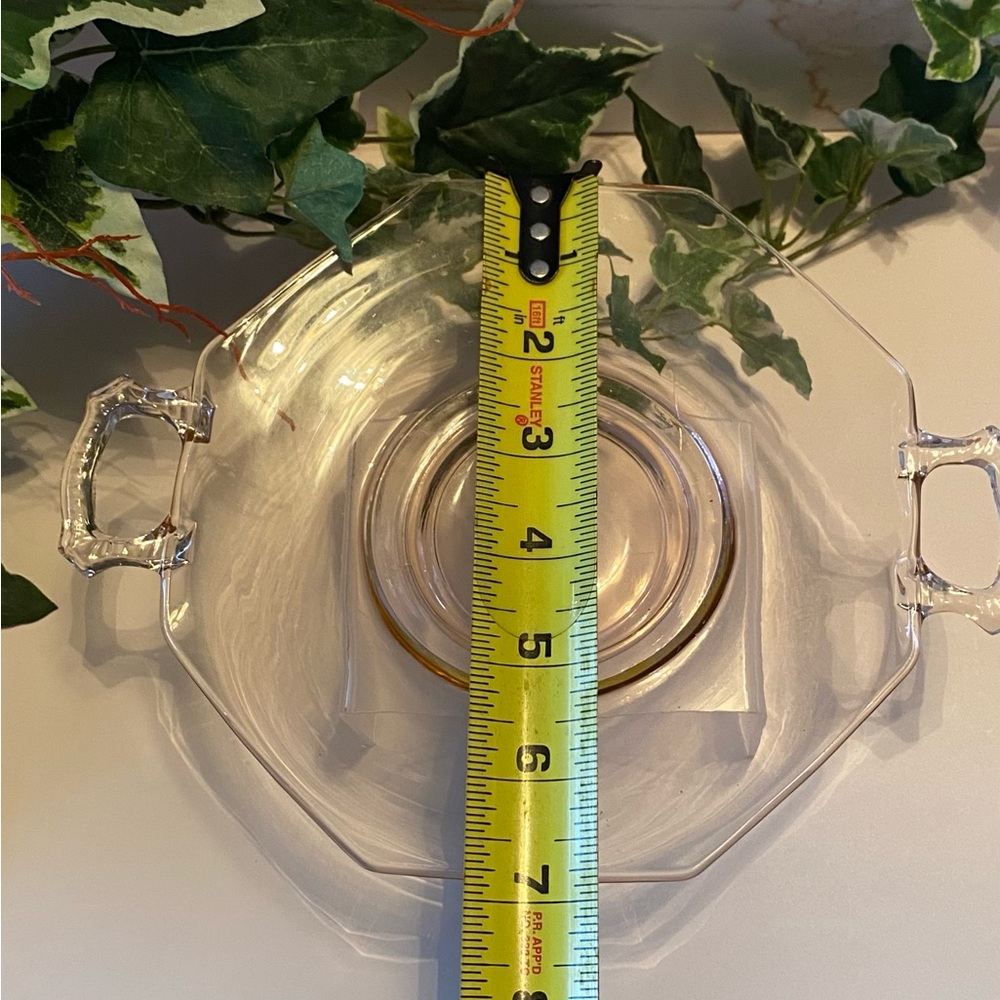 🪷Blush Pink Depression Glass Footed Dish with Handles - Picture 11 of 14
